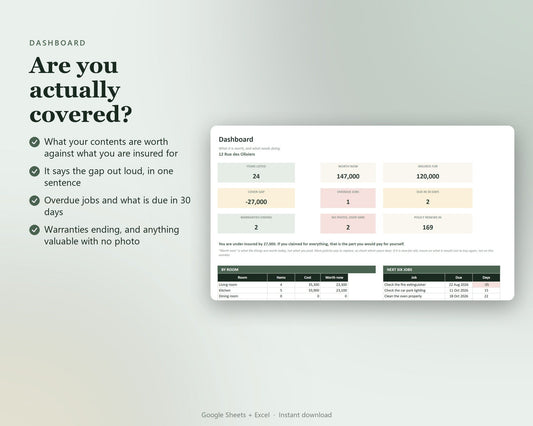 Home Inventory & Maintenance Tracker — preview 2