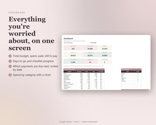 Wedding Budget & Planner — preview 2