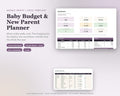 Baby Budget & New Parent Planner