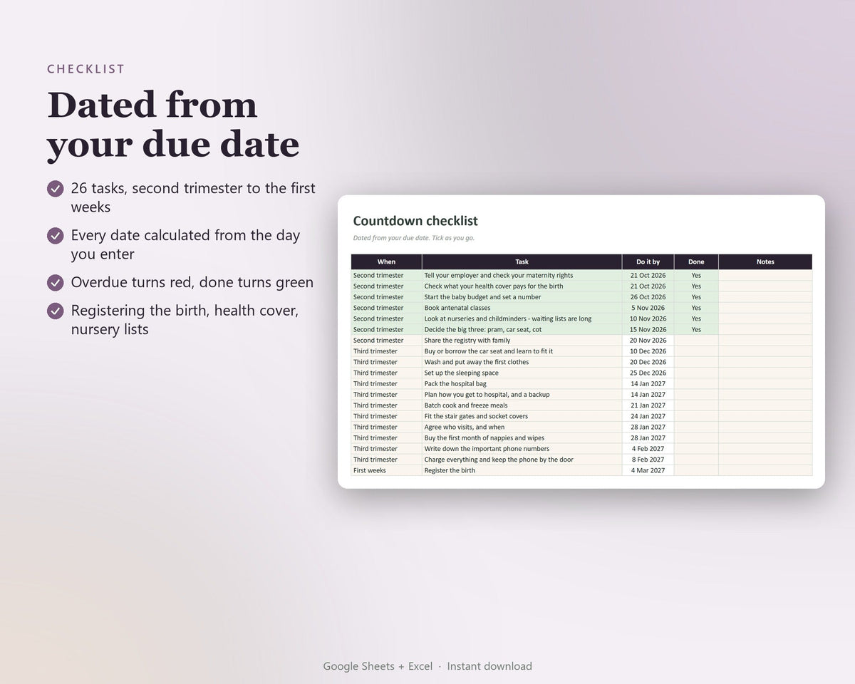 Baby Budget & New Parent Planner — preview 4