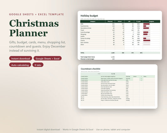Christmas Planner — preview 1
