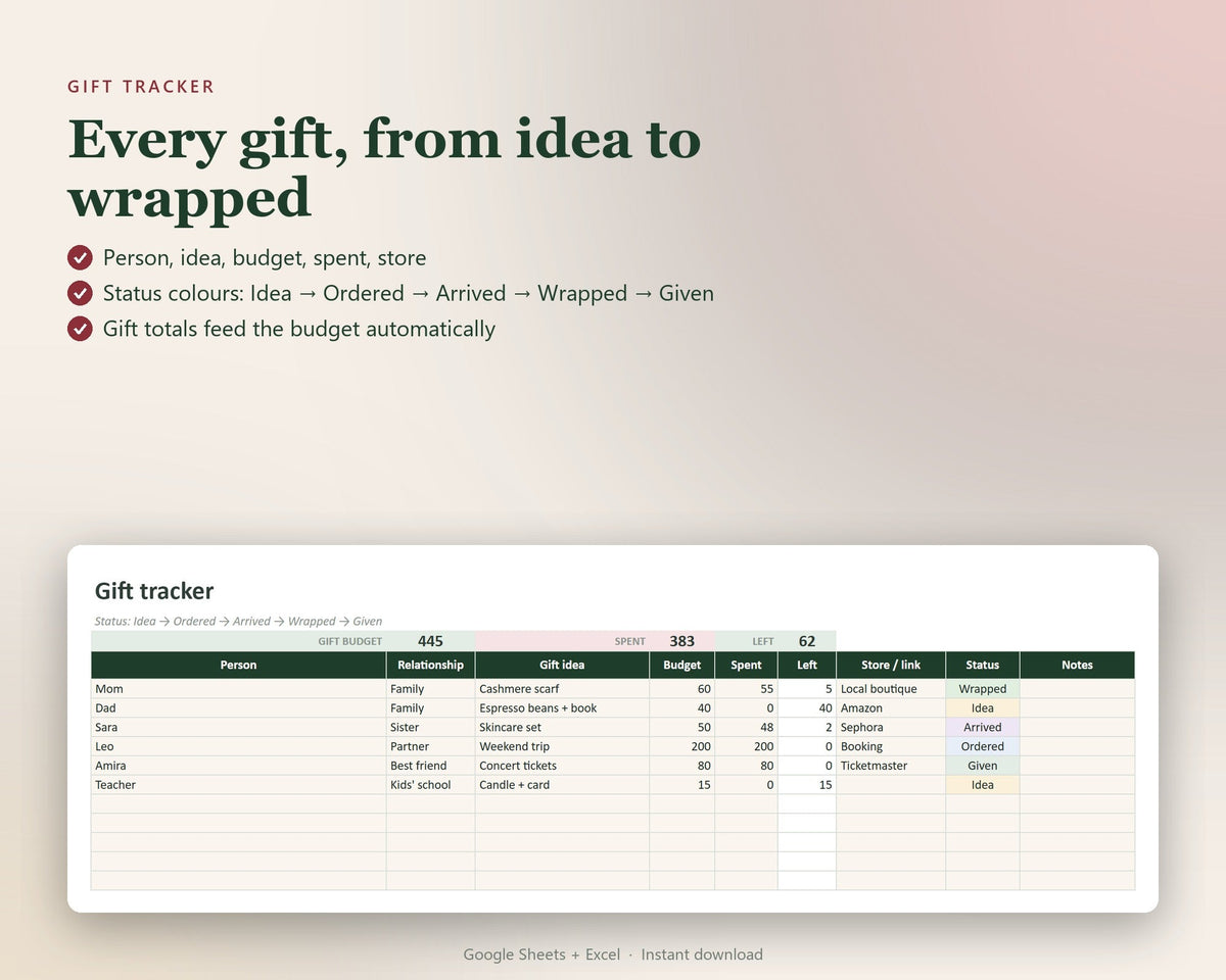 Christmas Planner — preview 2