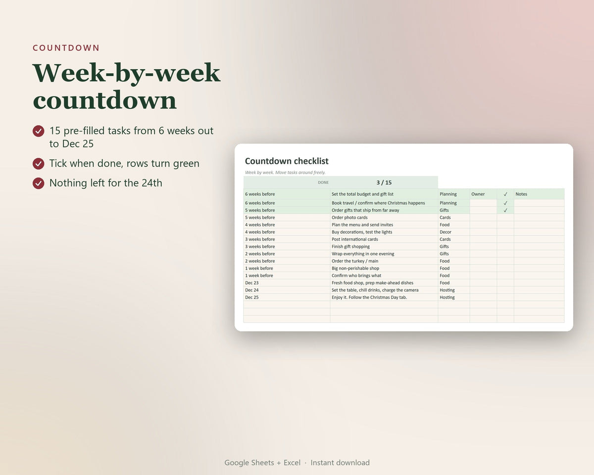 Christmas Planner — preview 4