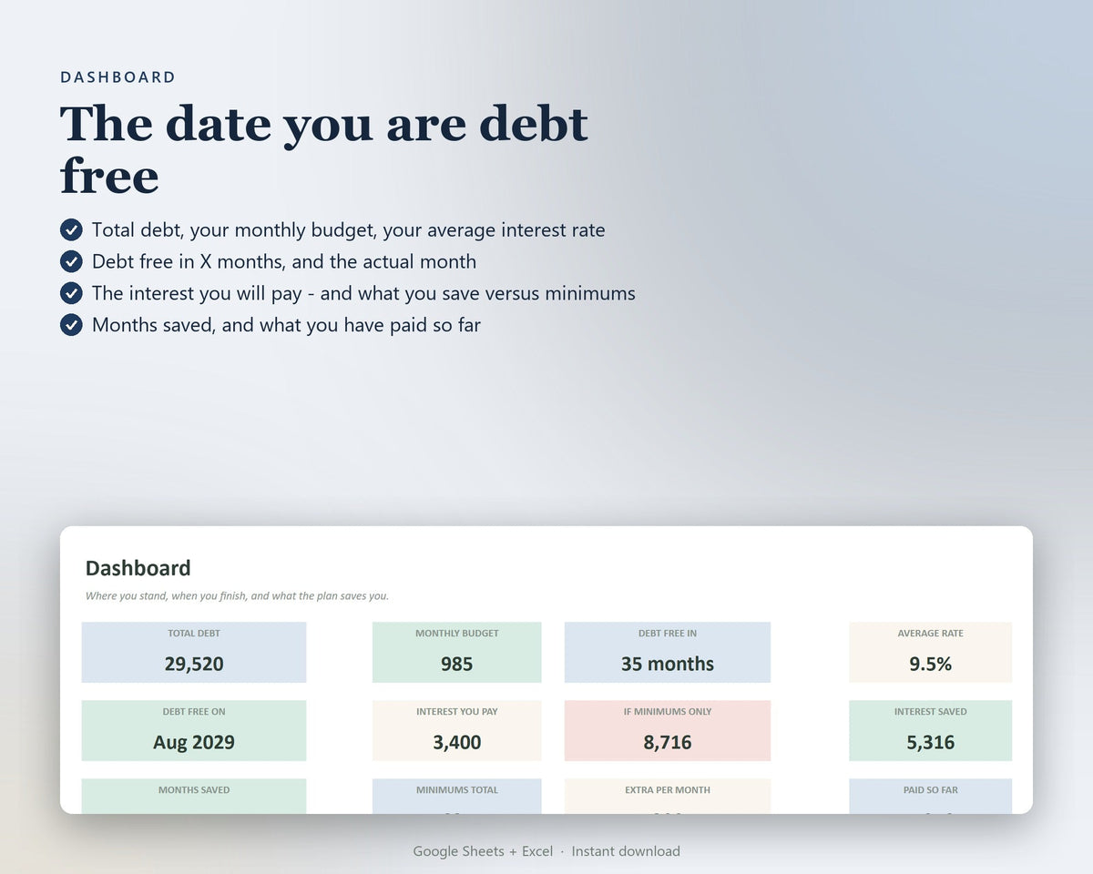 Debt Payoff Tracker — preview 2