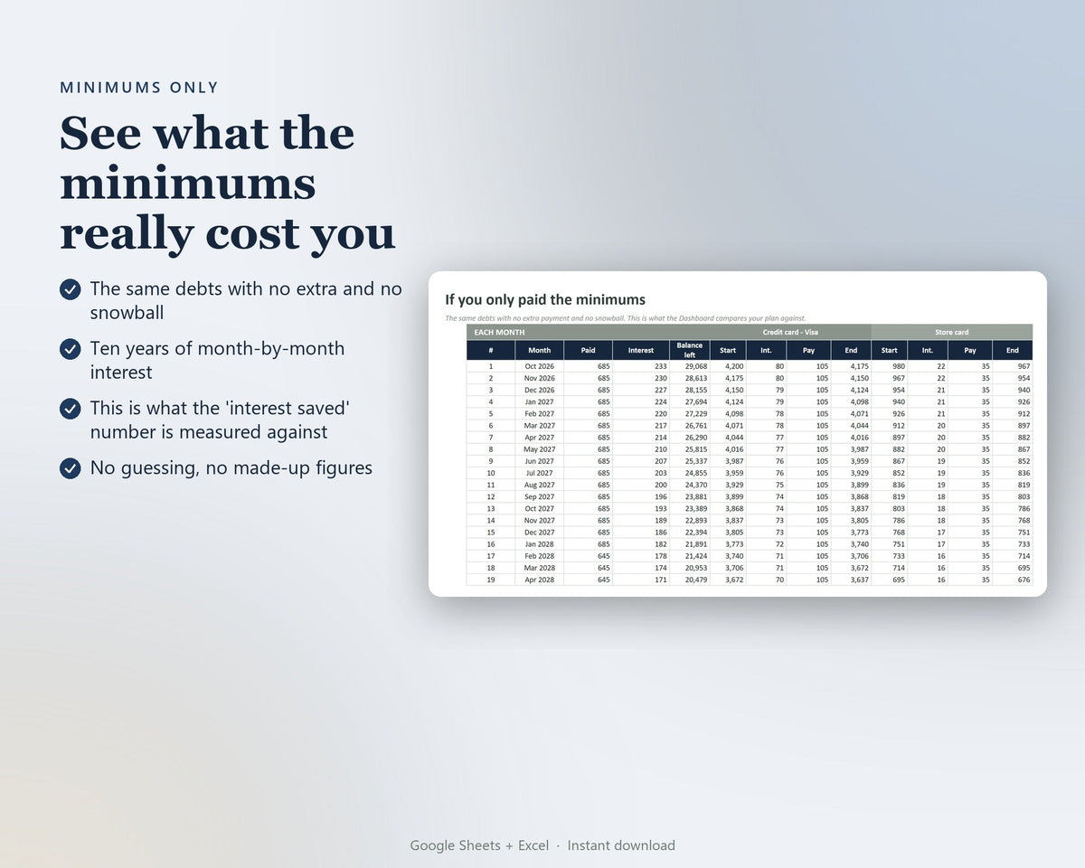 Debt Payoff Tracker — preview 5