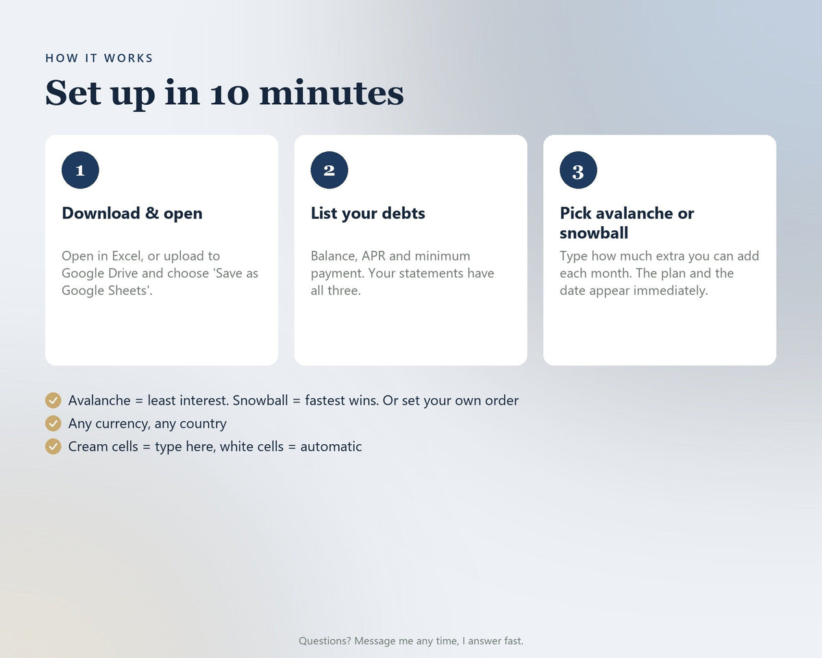 Debt Payoff Tracker — preview 8
