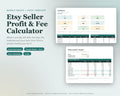 Etsy Seller Profit & Fee Calculator