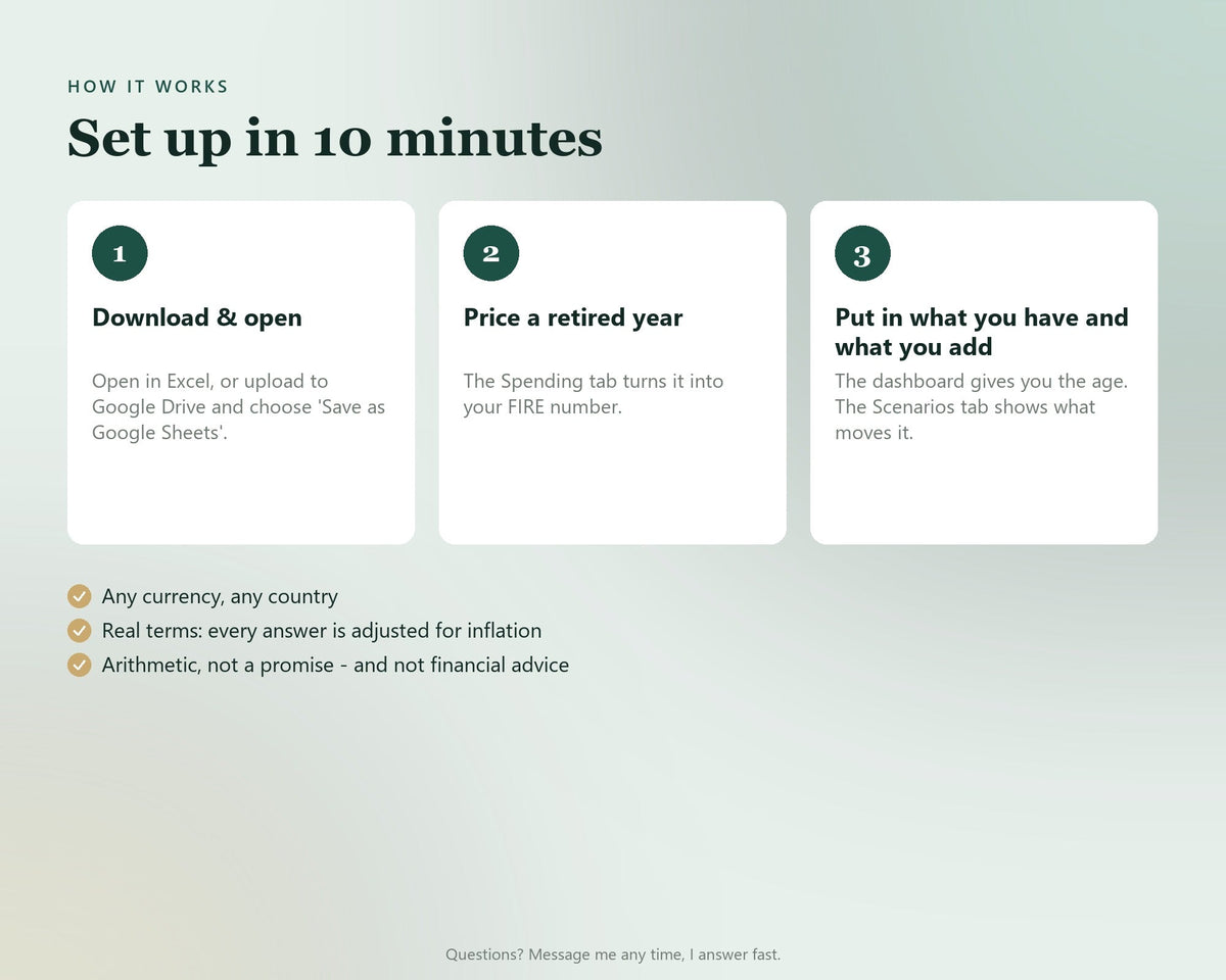 FIRE & Early Retirement Calculator — preview 8