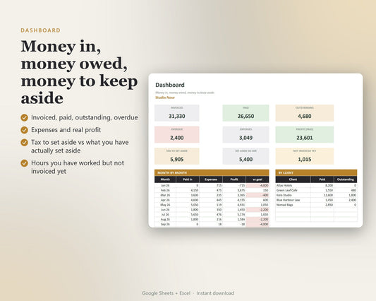 Freelancer Income & Tax Tracker — preview 2