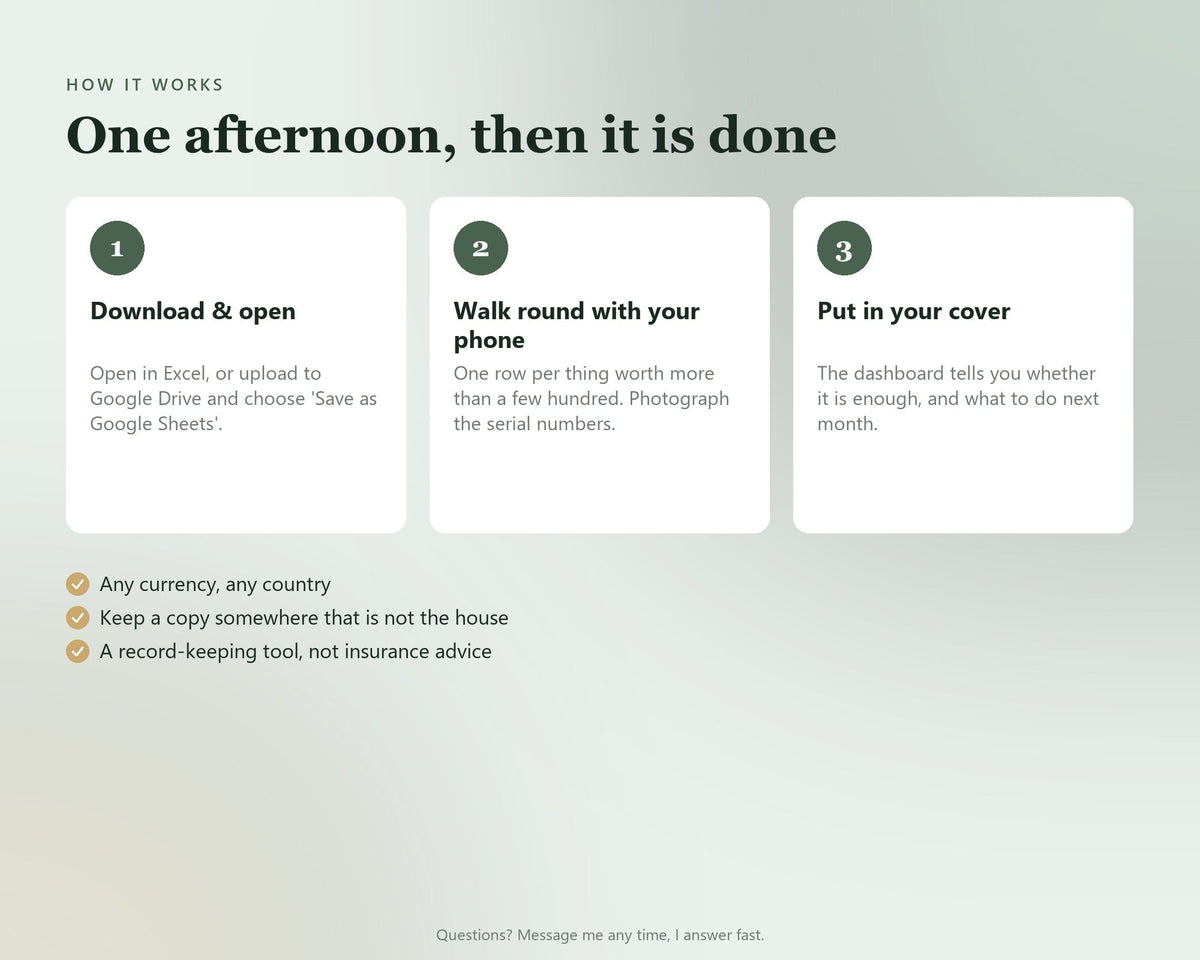 Home Inventory & Maintenance Tracker — preview 7