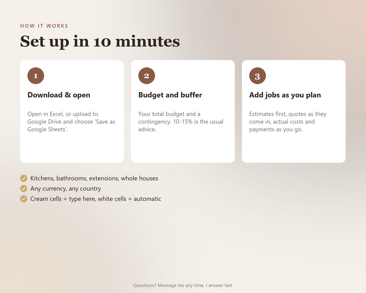 Home Renovation Budget Planner — preview 8