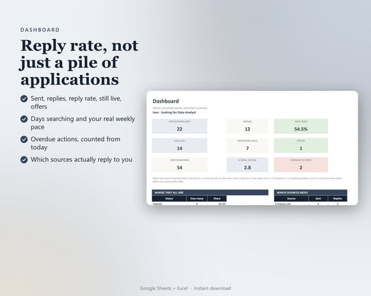 Job Search & Application Tracker — preview 2