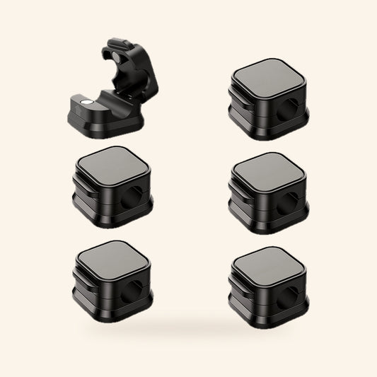 Magnetic Cable Clips – Set of 6