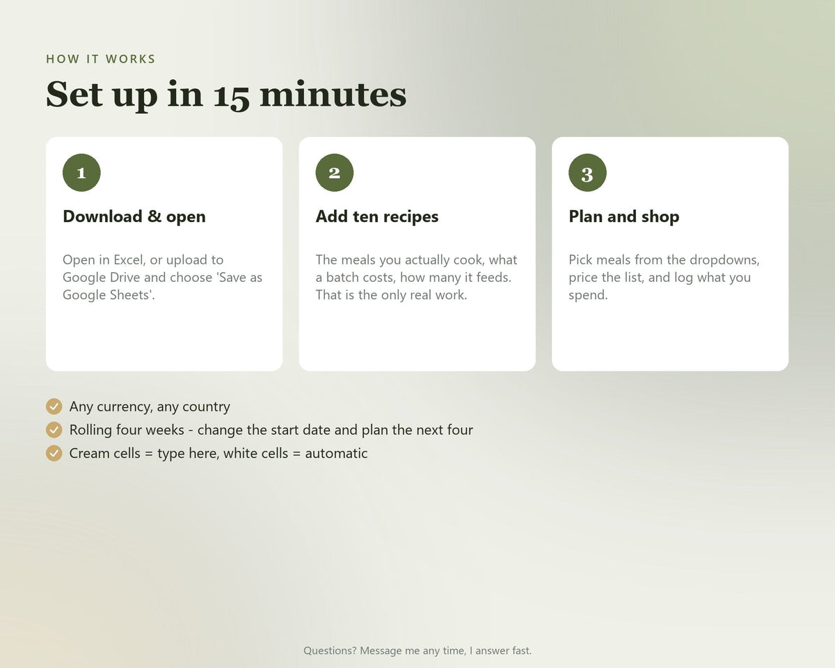 Meal Planner & Grocery Budget — preview 9