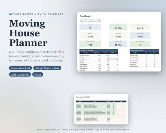 Moving House Planner — preview 1