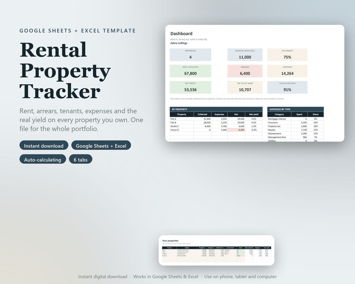 Rental Property Tracker — preview 1