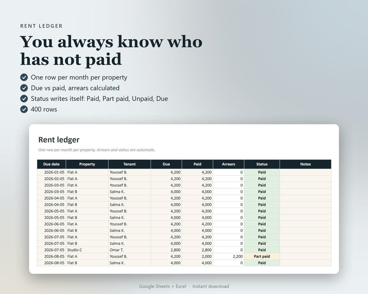 Rental Property Tracker — preview 3
