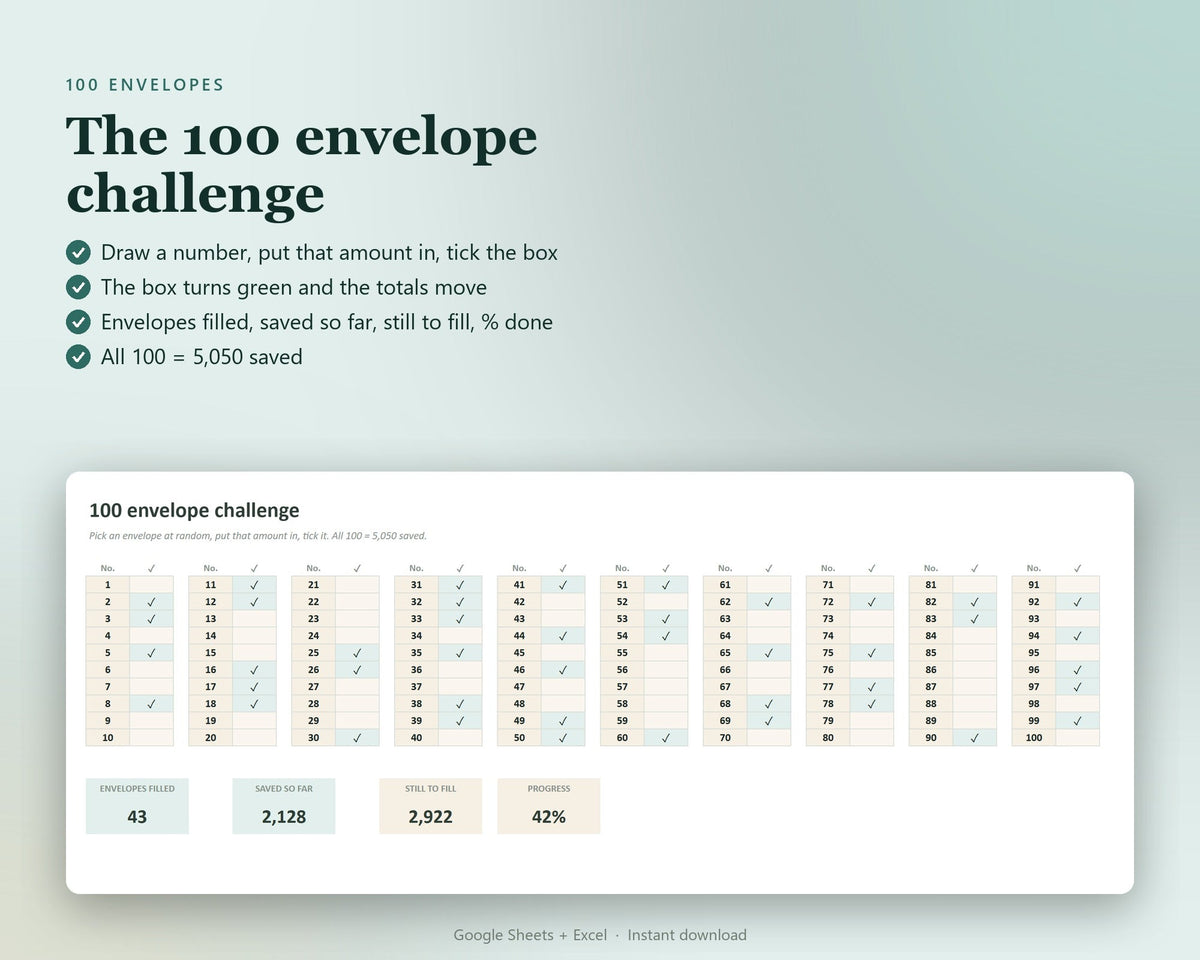 Savings Challenge Tracker — preview 2
