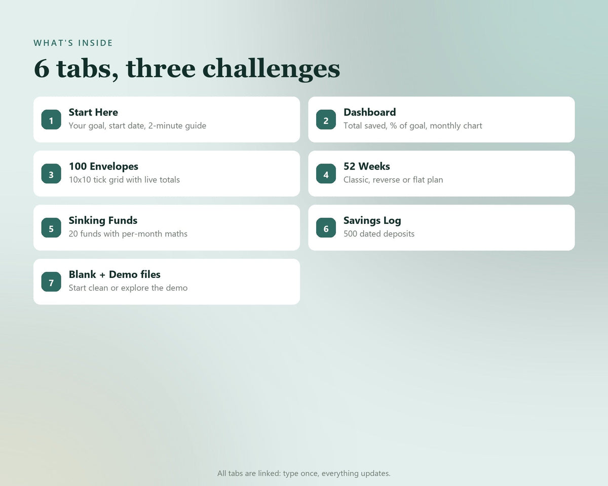 Savings Challenge Tracker — preview 7