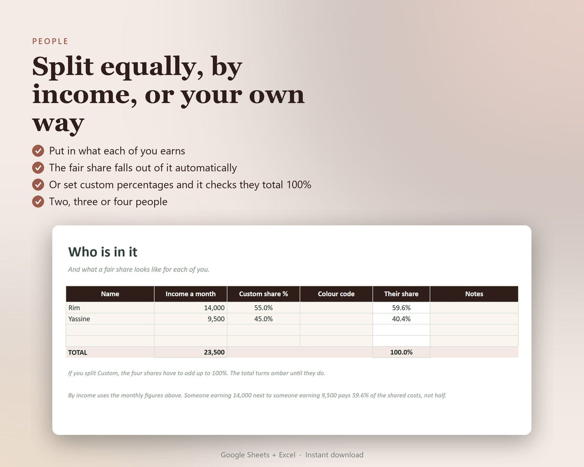 Shared Expenses & Couples Budget — preview 3