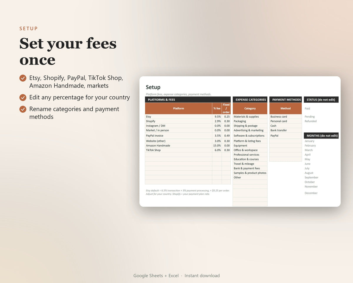 Small Business Bookkeeping Tracker — preview 7