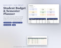 Student Budget & Semester Planner