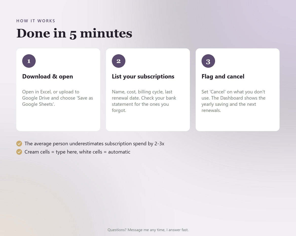 Subscription & Bill Tracker — preview 5