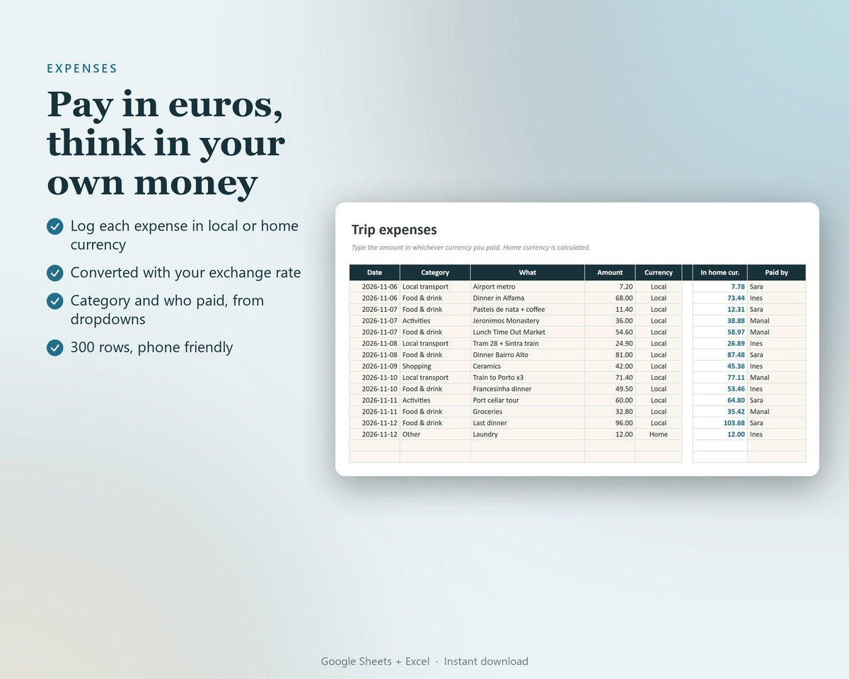 Travel Budget Planner — preview 4