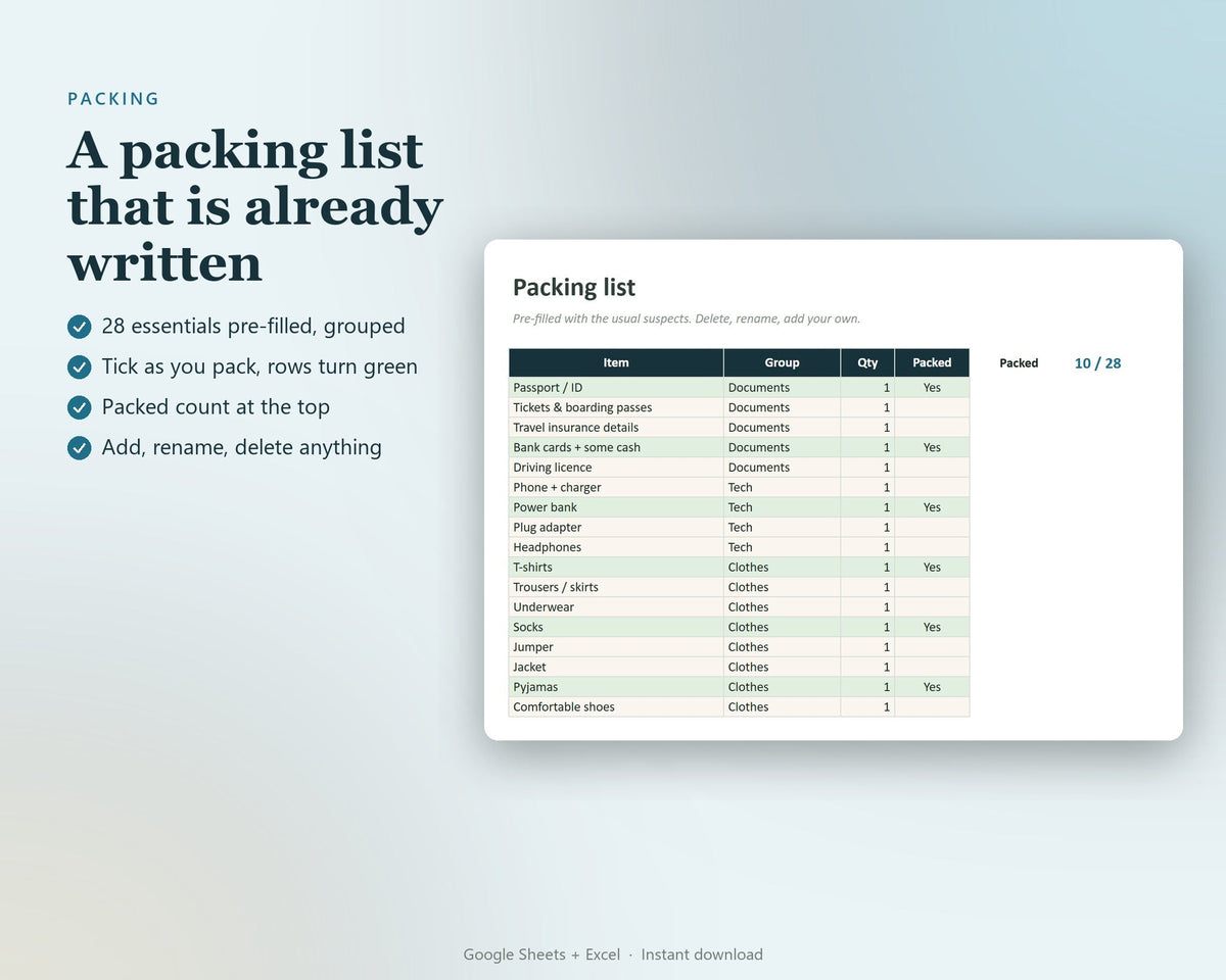 Travel Budget Planner — preview 7