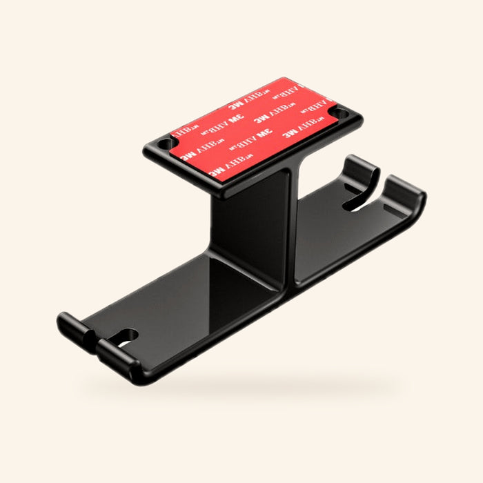 Under-Desk Headphone Hanger – Aluminum Dual Hook