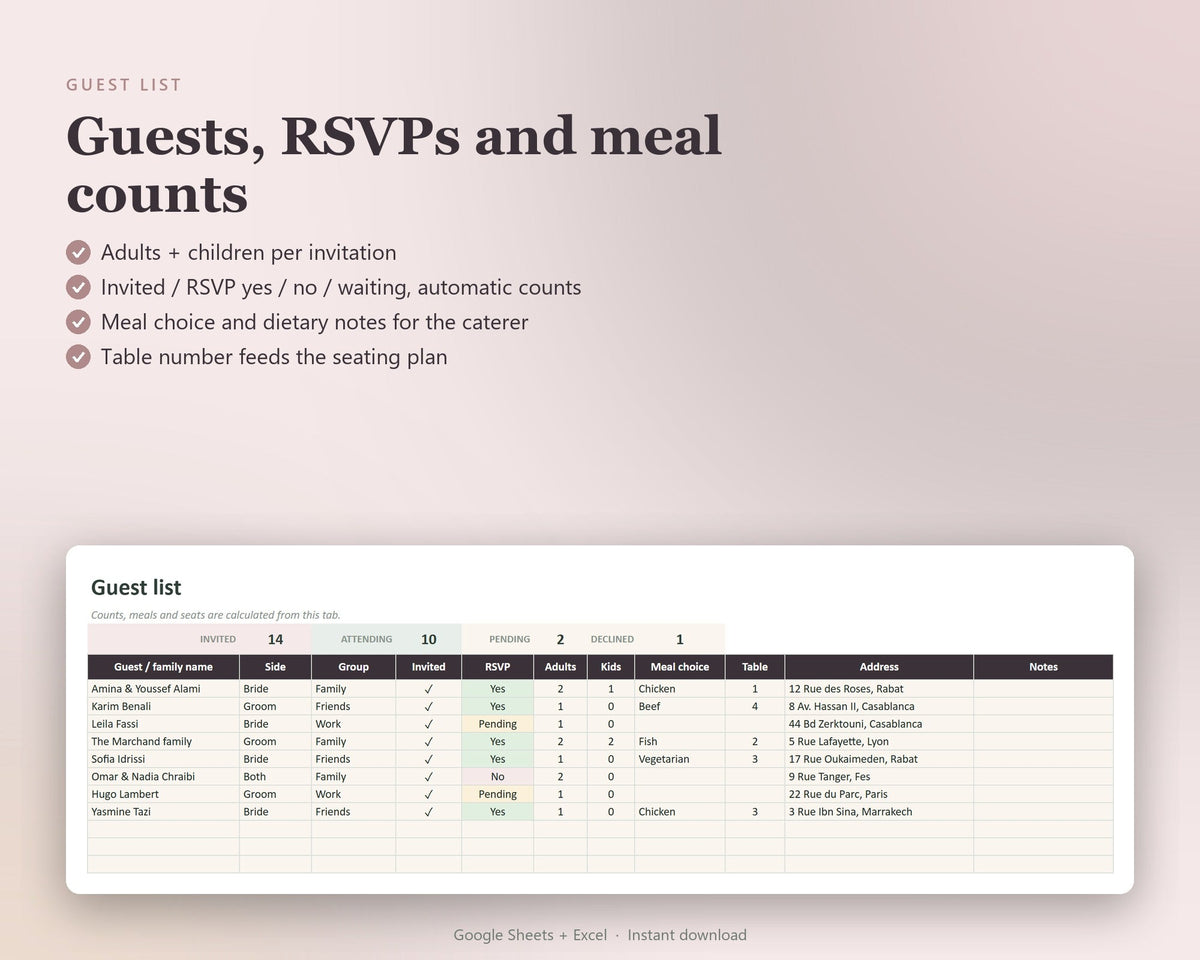 Wedding Budget & Planner — preview 4